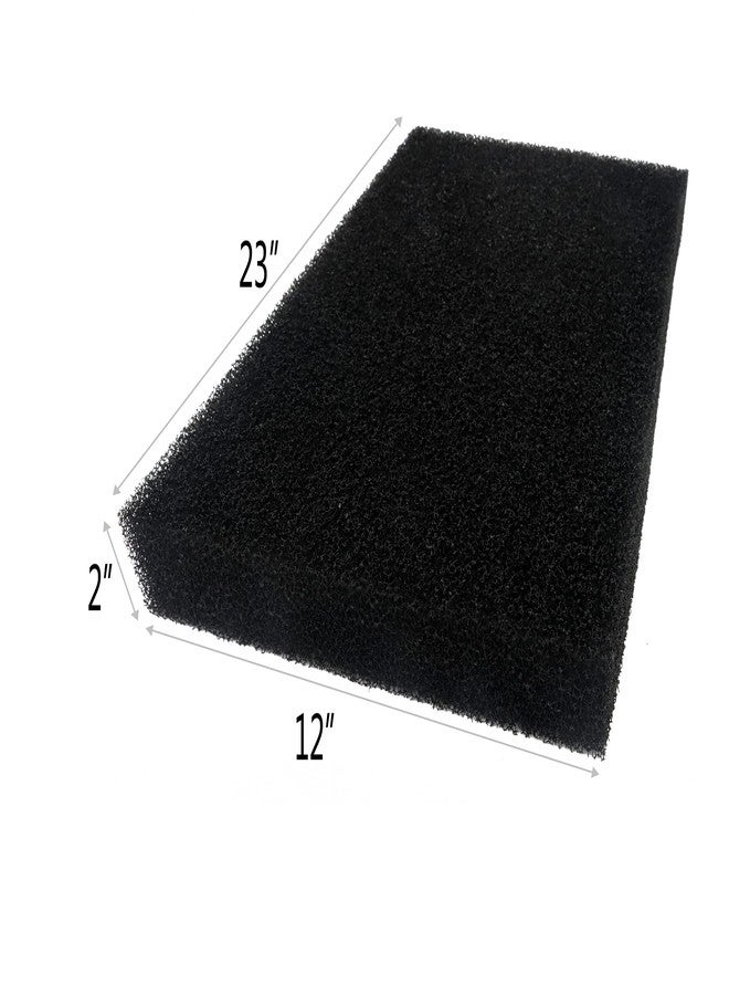ALEGI Aquarium Filter Sponge Pad 23" x 12" / 23" x 16", 30PPI Bio Sponge Filter Media Cut-to-Size Foam for Fish Tank, Pond Filter (23" x 12" x 2") - Image 4